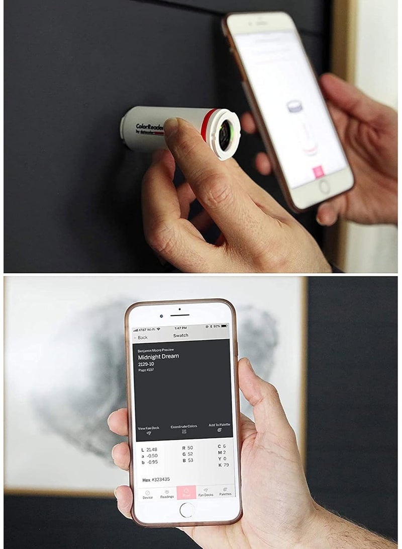 Datacolor ColorReader Portable Paint Color Matching Tool for DIY Painters Interior Designers Contractors and Facility Managers Instant Color Identification and Matching Device - Image 3